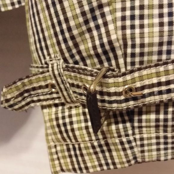 FINAL! BEAUTIFUL PLAID FULLY LINED PEA COAT BLAZER - Picture 6 of 8